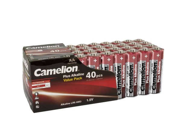 Camelion PLUS Mignon AA battery (40 pack)