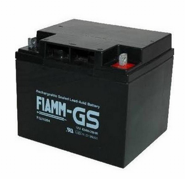 Fiamm FG24204 12V 42Ah lead battery / AGM lead fleece VdS