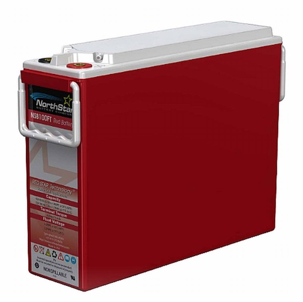 NorthStar Red NSB 100FT - HT - High Temperature 12V 99Ah (10h) AGM Battery