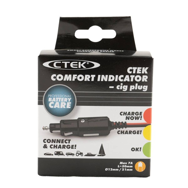 CTEK Comfort Indicator Cig Plug Battery charge indicator cable length 500 mm