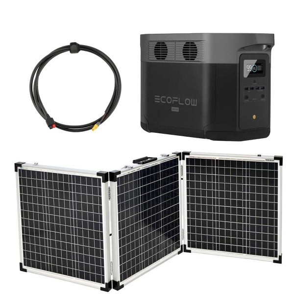 EcoFlow Delta Max 1600 1612Wh Portable Powerstation mit 150W Solarkoffer