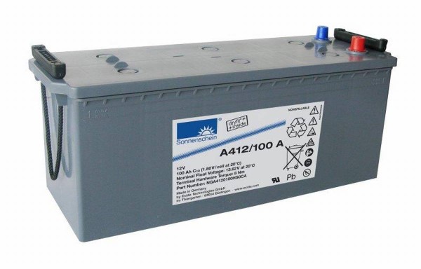 Exide Sonnenschein A412/100 A 12V 100Ah dryfit lead-gel battery VRLA