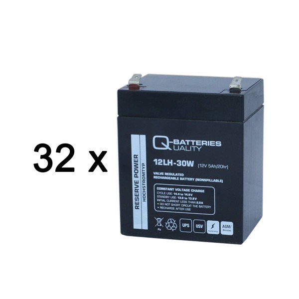 Replacement battery RBC140 for UPS systems from APC 12V 5 Ah