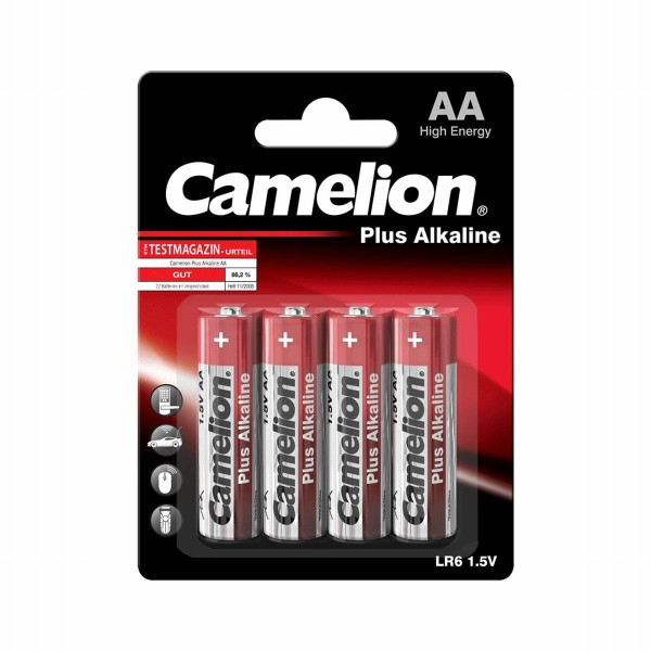 Camelion PLUS LR06 Mignon AA alkaline battery (blister of 4)