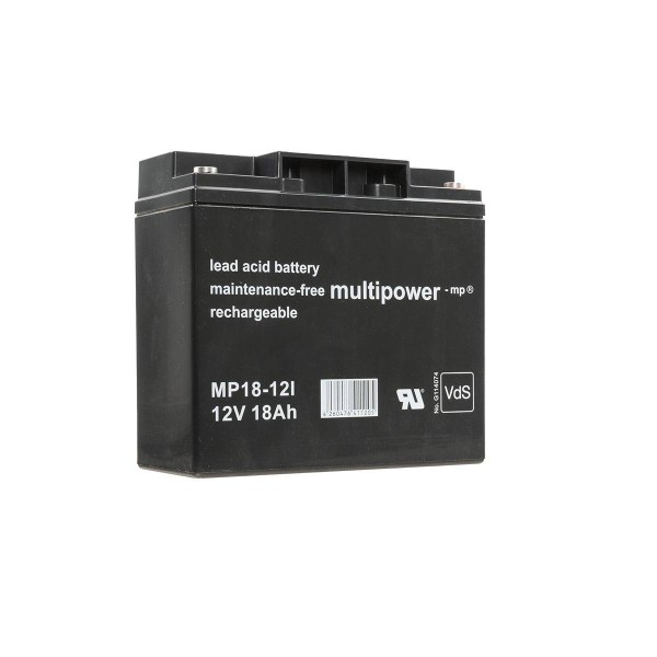 Multipower MP18-12 / 12V 18Ah lead battery AGM with VdS approval