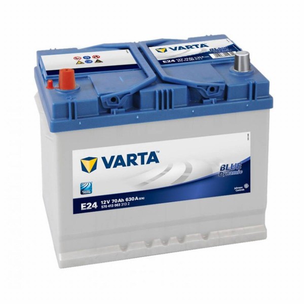 Varta BLUE Dynamic 570 413 063 3132 E24 12V 70Ah 630A/EN car battery