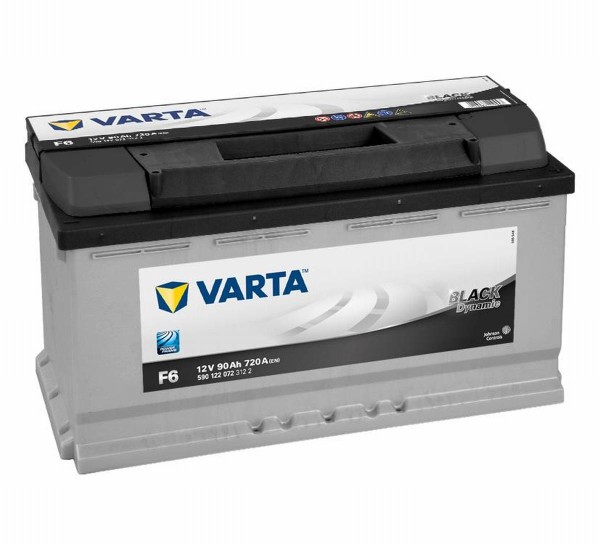 Varta BLACK Dynamic 590 122 072 3122 F6 12V 90Ah 720A/EN car battery