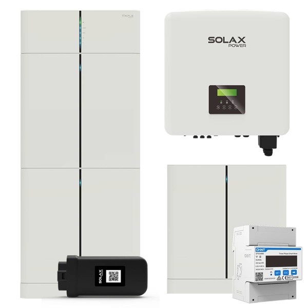 SolaX X3 G4 10kW Hybrid Wechselrichter mit 9kWh T30 Solarspeicher-Set