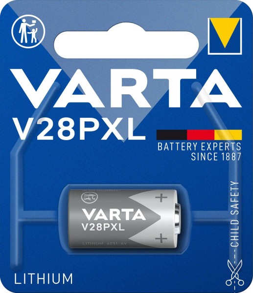 Varta Electronics V28PXL Professional Electronics Lithium Photo Battery 6V (1 Blister)