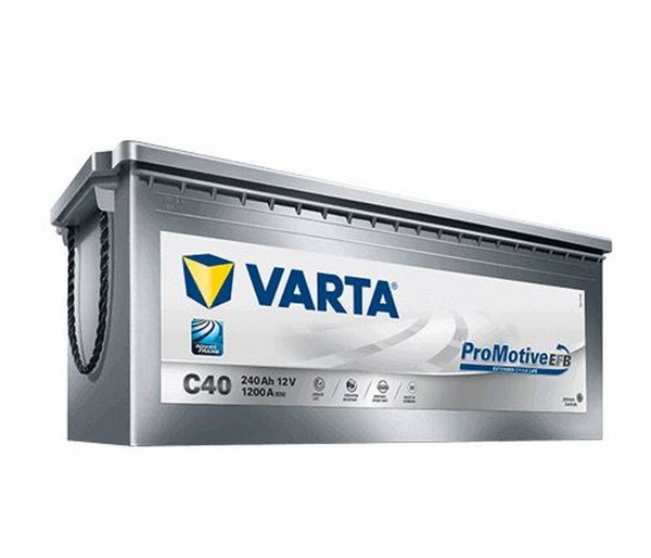 VARTA ProMotive EFB 740 500 120 C40 12Volt 240Ah 1200A/EN Starter battery