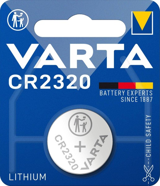 Varta Electronics CR2320 Lithium Button Cell 3V (pack of 1)