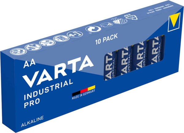 Varta Industrial Pro Mignon AA Battery 4006 10 pieces (Tray)