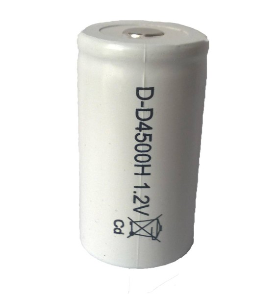 NiCd D cell 4500mAh high temperature