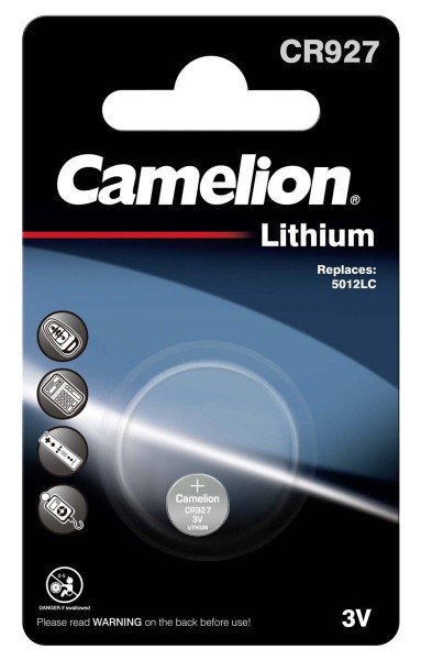 Camelion CR927 lithium button cell (1 blister)