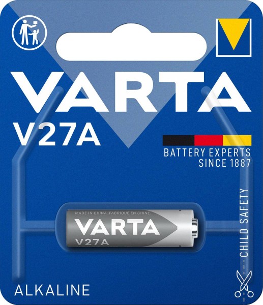 Varta Electronics V27A MN27 Photo Battery 12V (1er Blister)