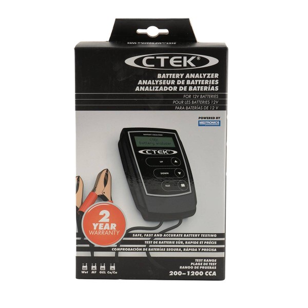 CTEK Battery Analyser CCA Battery Tester for 12V car batteries