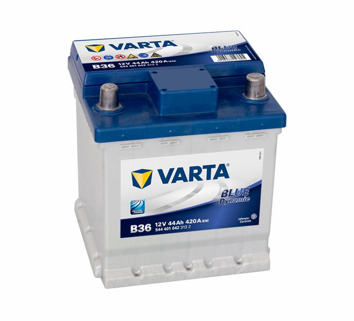 Varta BLUE Dynamic 544 401 042 3132 B36 12V 44Ah 420A/EN car battery, Boots & Marine, Batteries by application
