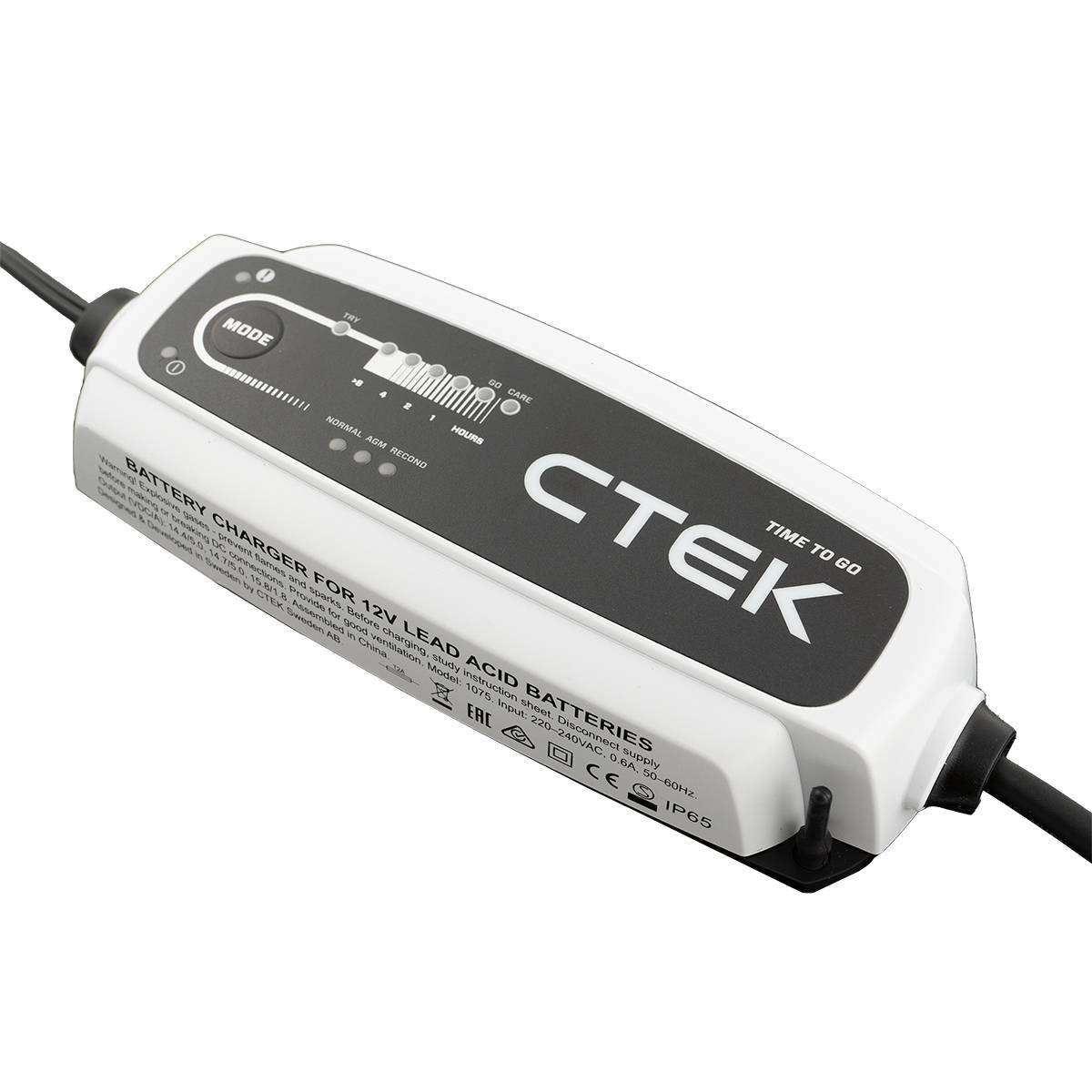 CTEK CT5 TIME TO GO EU charger for 12V AGM batteries