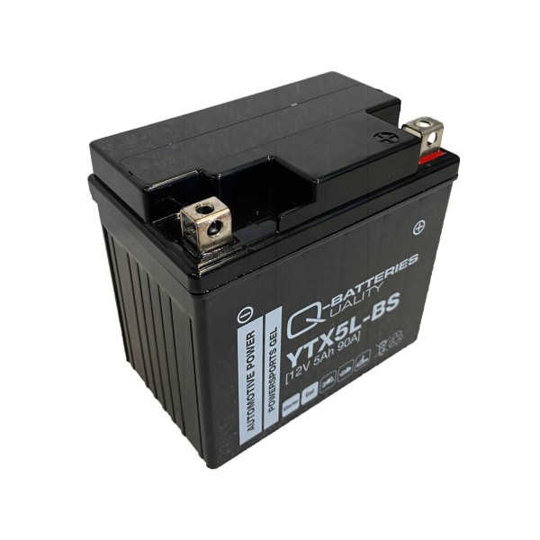 Q-Batteries Motorcycle Battery 5L-BS 50412 Gel12V 5 Ah 90A