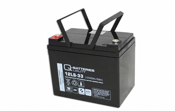 Replacement battery for Panasonic LC-V1233P 12V 35 Ah AGM battery