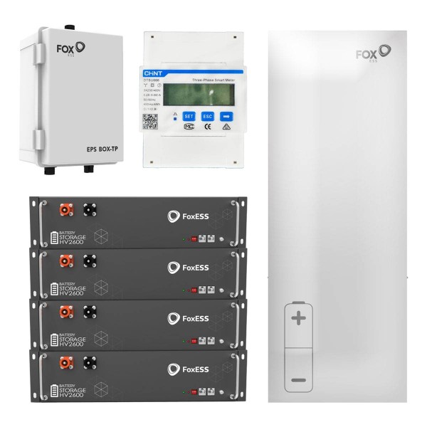 FOX ESS AiO-H3 6kW 10,2kWh All-in-One-Speichersystem 3-phasig inkl. Notstromfunktion inklusive Smarm