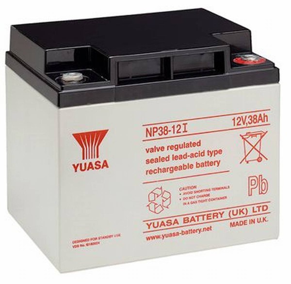 Yuasa NP38-12I 38Ah 12V lead battery / AGM NP 38-12 VdS