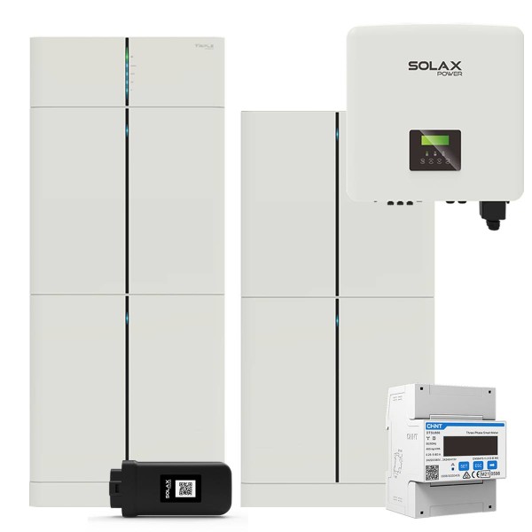 SolaX X3 G4 12kW Hybrid Wechselrichter mit 12kWh T30 Solarspeicher-Set