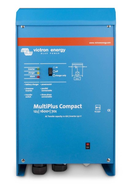 Victron MultiPlus Compact 12/1600/70-16 230V VE.Bus Inverter and Charger