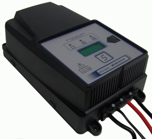 Q-Batteries energy saving high frequency charger 24V 40A by S.P.E. Charger CBHF2-XP 12/24V