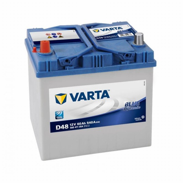 Varta BLUE Dynamic 560 411 054 3132 D48 12V 60Ah 540A/EN car battery