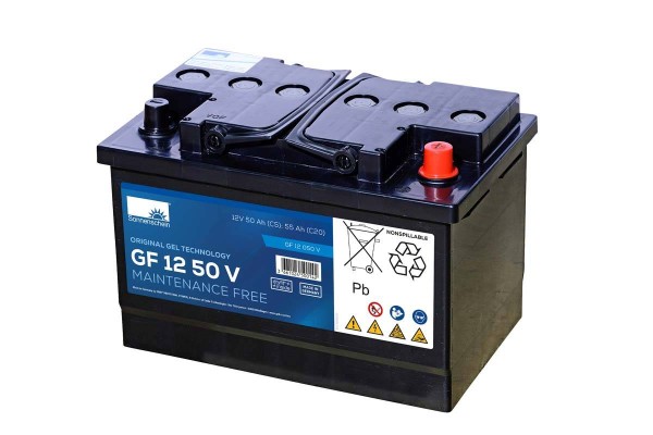 Exide Sonnenschein GF 12 050 V dryfit lead gel traction battery 12V 50Ah (5h) VRLA