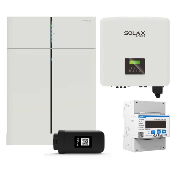 SolaX X3 G4 12kW Hybrid Wechselrichter mit 9kWh T30 Solarspeicher-Set
