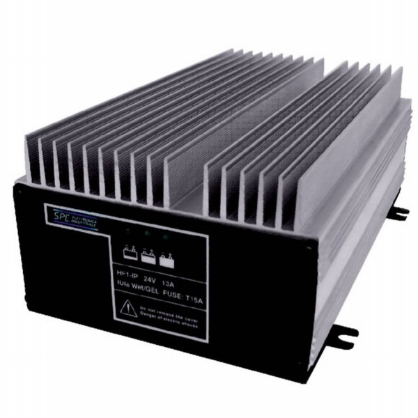 Q-Batteries energy saving high frequency charger 24V 10A by S.P.E. Charger HF1-IP