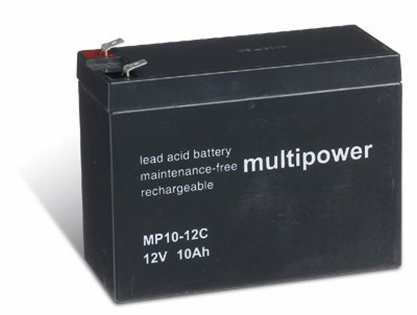 Multipower MP10-12C / 12V 10Ah lead battery cycle type