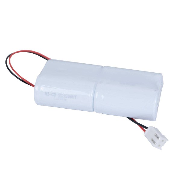 Battery pack 4,8V 1600mAh NiMH L2x2 4xAA Industrial Flattop + Cable 20 cm r/sw+ JST VHR-2 Case 2-pin