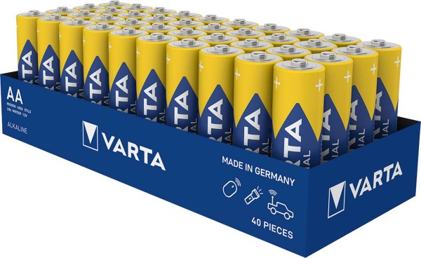 Varta Industrial Pro Mignon AA Battery 4006 40 pcs. (tray)