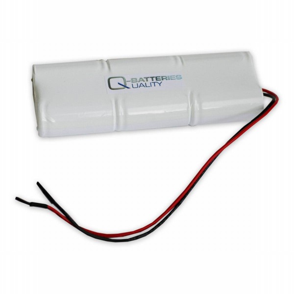 Battery pack 7,2V 1800mAh rod NiCd L3x2 6xC-high temperature cells / cable