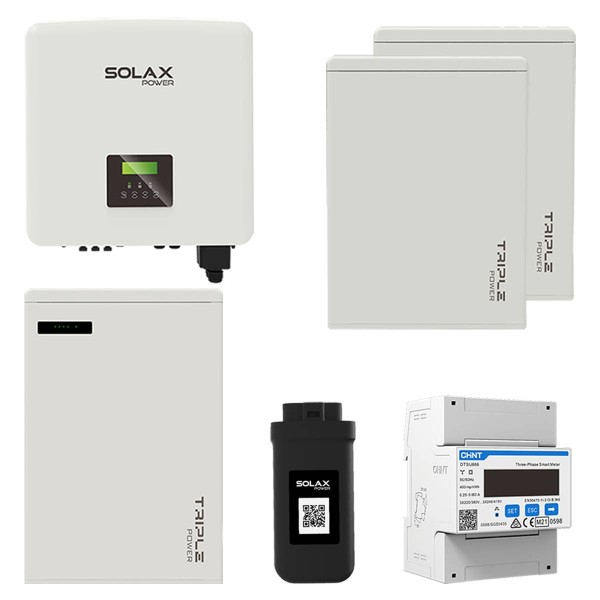 SolaX X3 G4 15kW Hybrid Wechselrichter mit 17,3kWh T58 Solarspeicher-Set