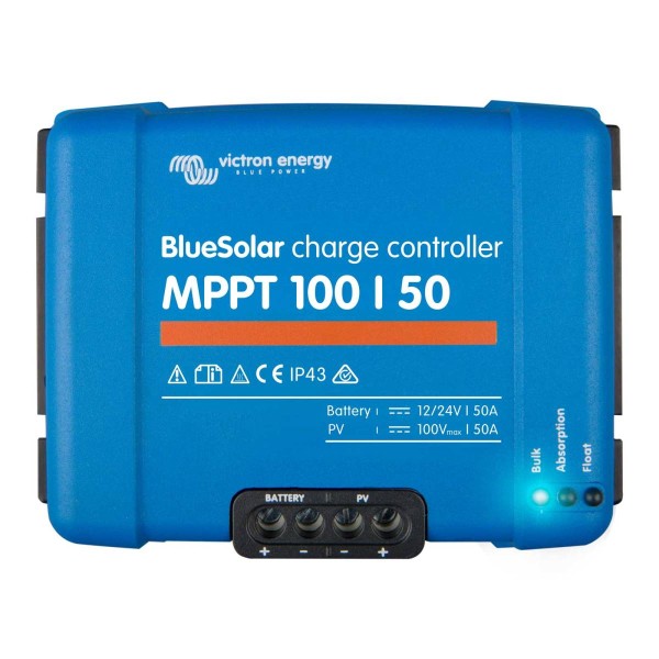 Victron MPPT 100/50 BlueSolar solar charge controller 12/24V 50A