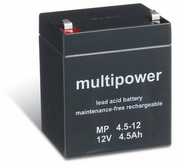 Multipower MP4,5-12 / 12V 4.5Ah lead battery AGM