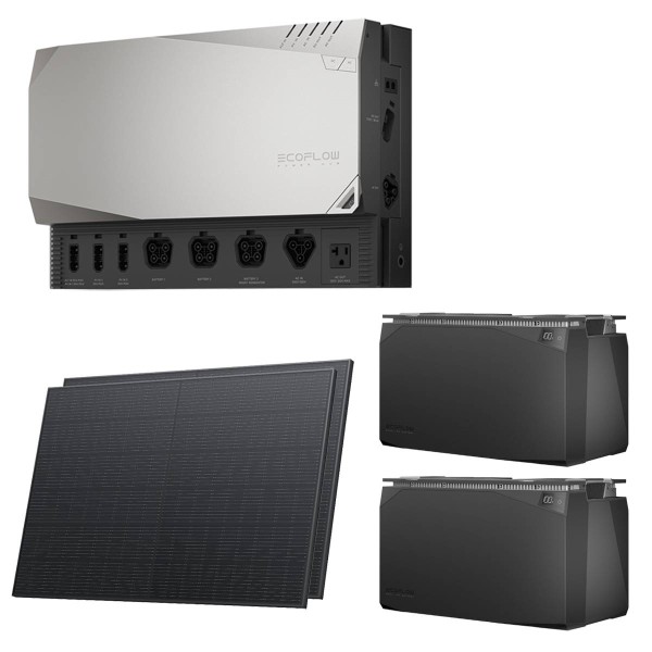 EcoFlow Get Set Kit mit 10kWh Power Kit und 800W Solarpanels