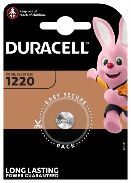 Duracell Lithium CR1220 button cell (1 blister)