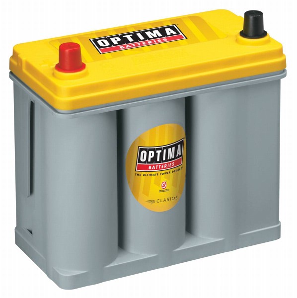 Optima Yellow Top YT S - 2.7, 12V 38Ah, AGM battery SpiralCell Technologie®