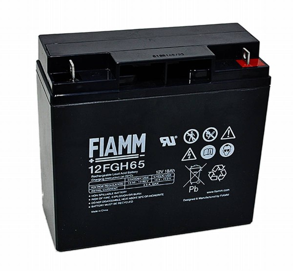 Fiamm 12FGH65 12V 18Ah lead fleece battery / lead rechargeable battery FGH21803