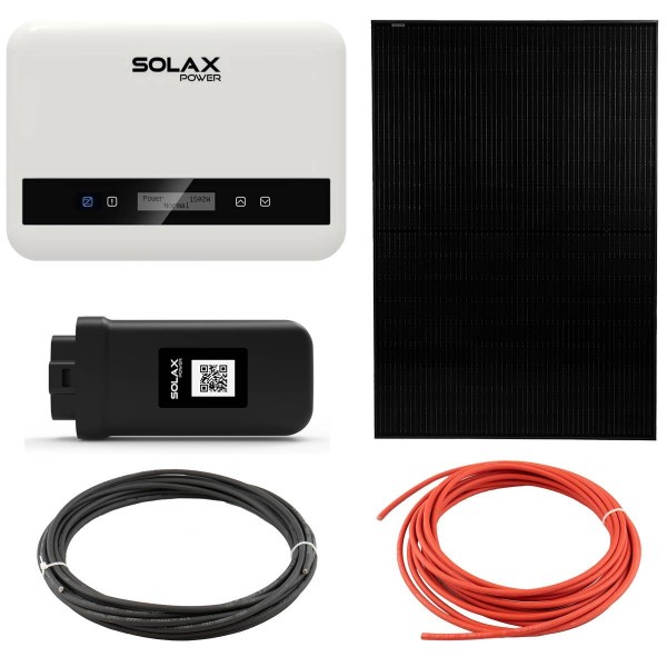 SolaX Balkonkraftwerk X1-Mini G4 800W mit Solarpanelen und WiFi