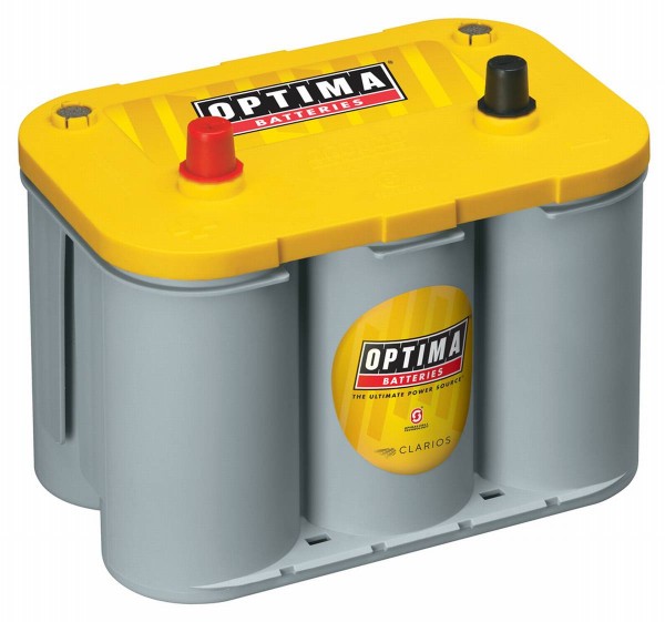 Optima Yellow Top YT S - 4.2, 12V 55Ah, AGM battery SpiralCell Technologie®