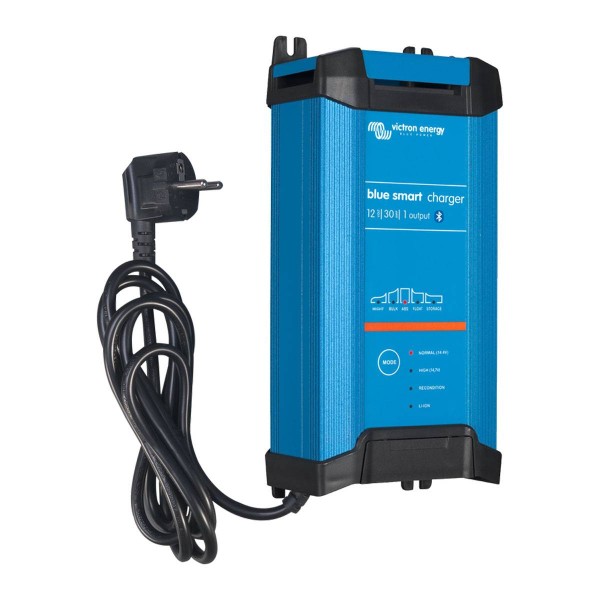 Victron IP22 12/30 1 Charging port Blue Smart charger for lead and lithium batteries