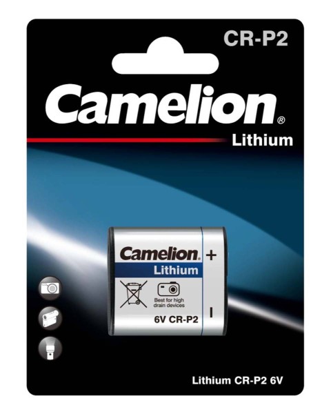 Camelion Lithium CR-P2 6V photo battery (1 blister)