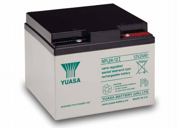 Yuasa NPL24-12I 24Ah 12V lead-acid battery Long Life AGM rechargeable battery