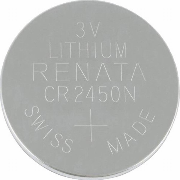 Renata CR2450N button cell lithium manganese dioxide